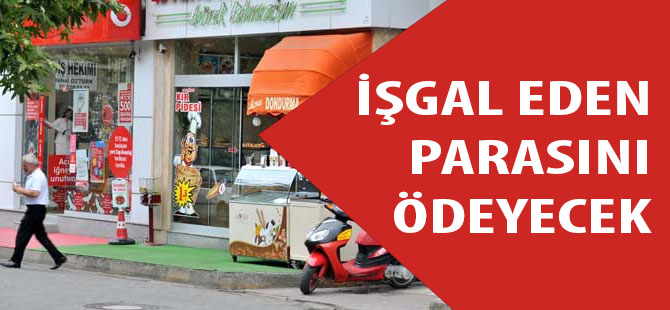 Yemiş'ten Kaldırım İşgali Açıklaması