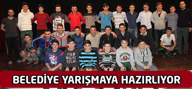 AKÇAABAT BELEDİYESİ HORONCULARI YARIŞMAYA HAZIRLANIYOR