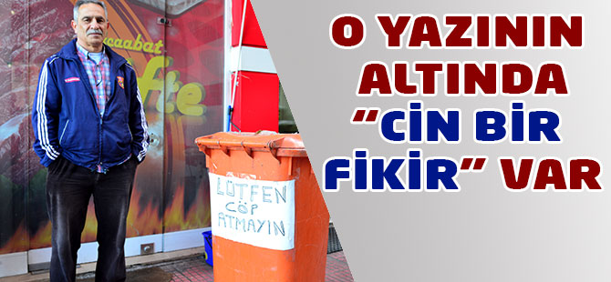 "Lütfen Çöp Atmayın " Vatandaşın İlgisini Çekiyor.