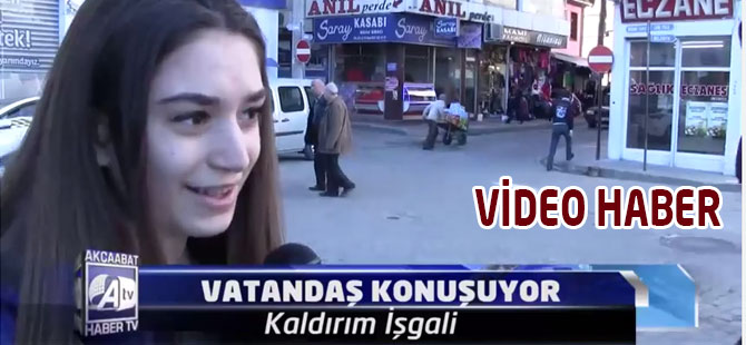 Akçaabat'ta vatandaş Konuşuyor