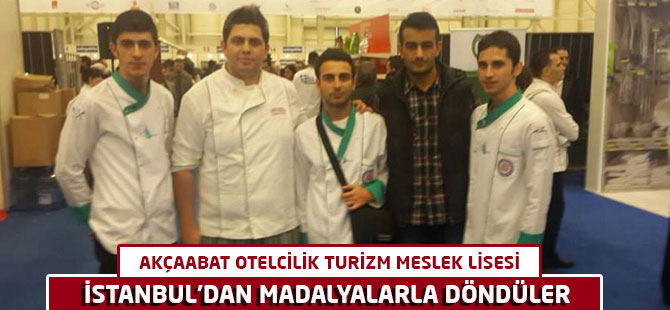 Akçaabat Otelcilik Turizm Lisesi Uluslararası İstanbul Tüyap fuarına katıldı.