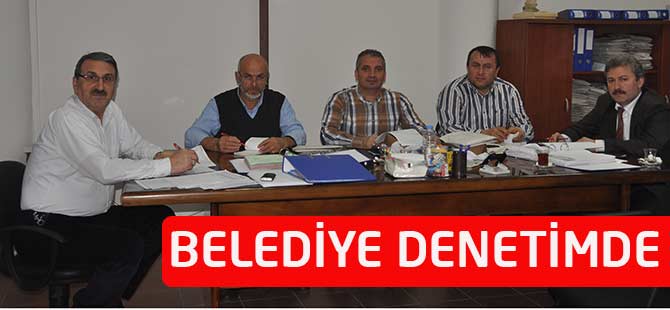 Belediye Denetimde