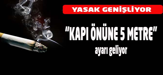 Sağlık Bakanlığı, sigara yasağını genişletiyor.