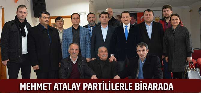 Atalay Akçaabat'ta Destek İstedi