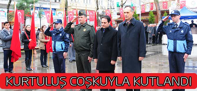 Akçaabat’ın düşman işgalinden kurtuluşun 97. Yıldönümü törenlerle kutlandı.