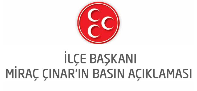 Çınar'dan Sert Eleştiri