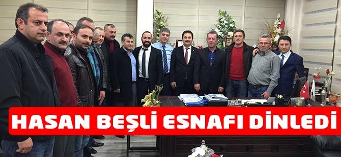 Hasan Beşli çalışmalarını aralıksız sürdürüyor