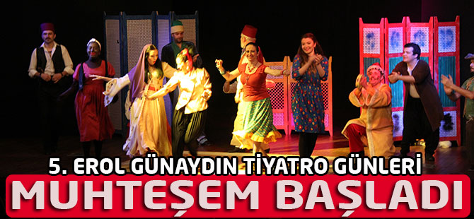 Tiyatro günleri muhteşem başladı