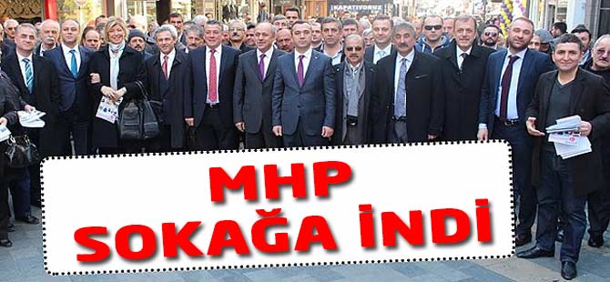 MHP Trabzon'da Sokağa İndi