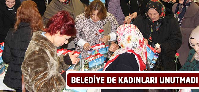 Akçaabat Belediyesi Kadınları Unutmadı
