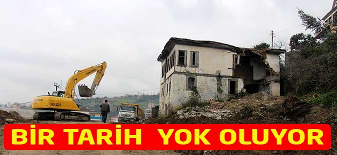 Akçaabat’ta Bir Tarih Yok Oluyor