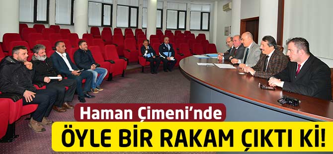 Hamam Çimeni Çarşısı'nda Öyle Rakam Çıktı ki!
