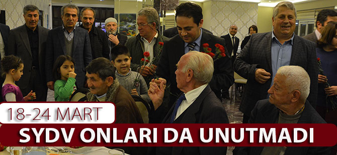Yaşlılar unutulmadı