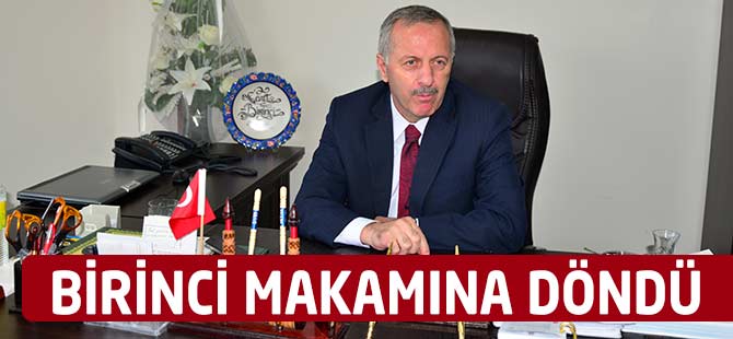 Birinci Makamına Döndü