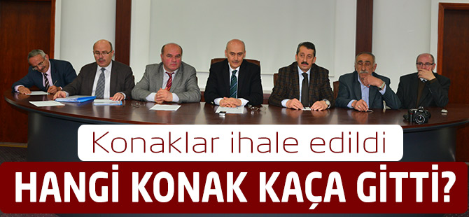 Konaklar ihaleye çıktı