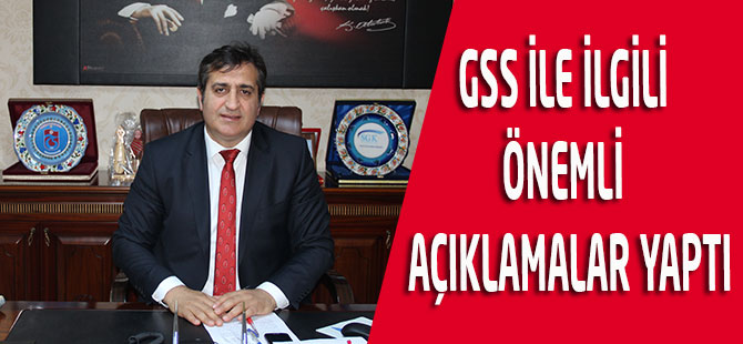 Sosyal Güvenlik İl Müdürü Musa Bulut, Genel Sağlık Sigortası ile ilgili basın açıklaması yaptı