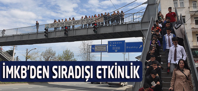 İMKB'den Sıradışı Etkinlik