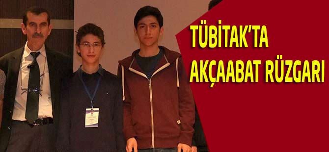 Tubitak'ta Akçaabat Rüzgarı