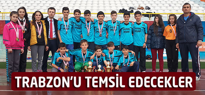 Trabzon'u Bölgede Temsil Edecekler