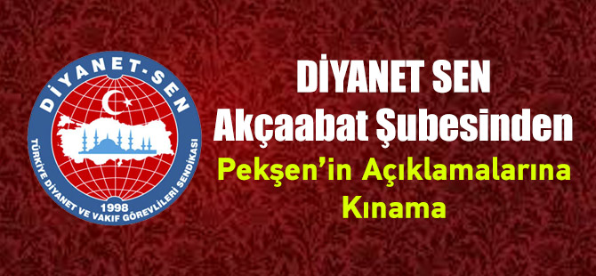 Pekşen'i Kınadılar
