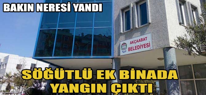 Yangın Maddi Hasara Yol Açtı