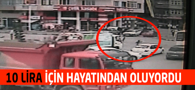 Kaza Anı Kameraya Yansıdı