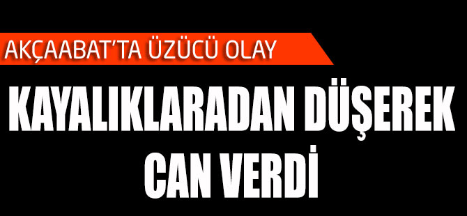 Akçaabat'ta feci Ölüm