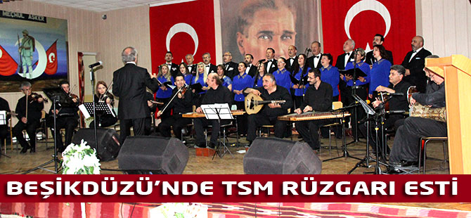 Beşikdüzü'nde Tsm Rüzgarı Esti