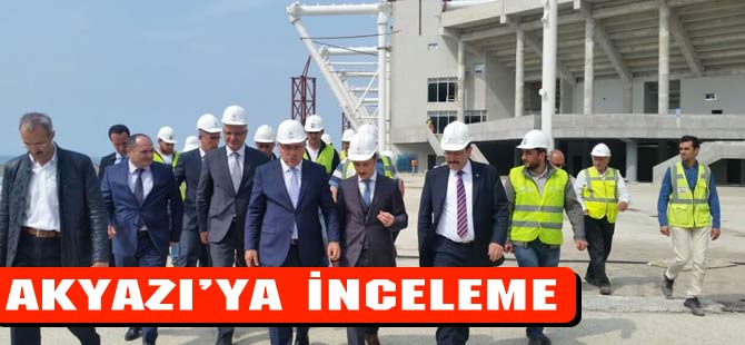 TOKİ Başkanı Akyazı'da İnceleme Yaptı