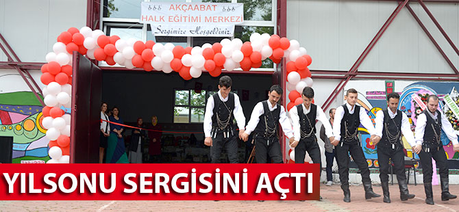 Akçaabat HEM Yıl sonu Sergisi Açtı