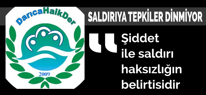 Saldırıyı şiddetle kınıyoruz