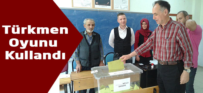 Türkmen Oyunu Kullandı