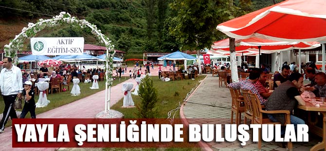 Aktif Eğitimciler Sendikası, Yayla Şenliği düzenledi.