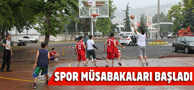 Festival Spor Müsabakaları Başladı