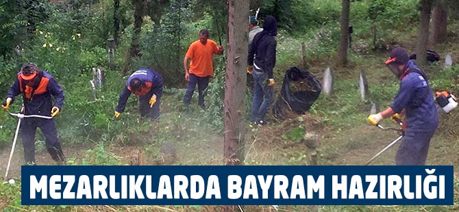 Mezarlıklar Ramazan Bayramına hazır