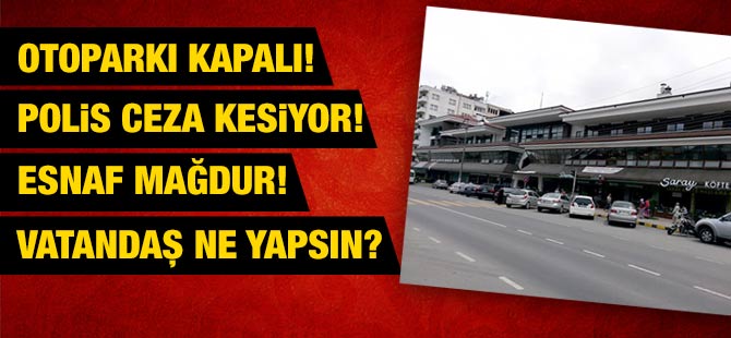 Hamam Çimeni'nde Park Sorunu Devam Ediyor