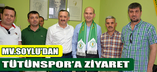 Mv. Soylu'dan Tütünspor'a Ziyaret