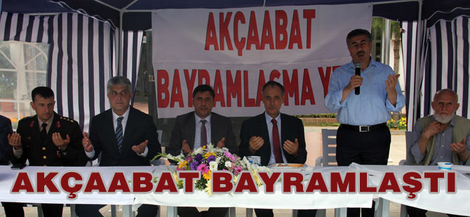 Akçaabat Bayramlaştı