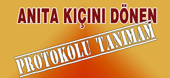 Atatürk anıtına kıçını dönen protokolü tanımam