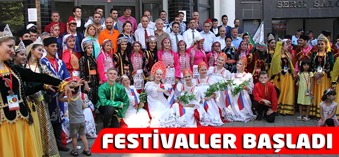 Festivaller Başladı