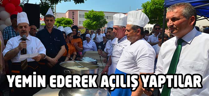 Yeminle restaurant Açılışı