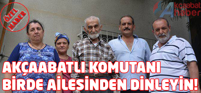 Komutanı Anlattılar