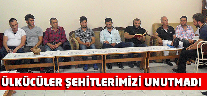 Ülkücüler Şehitlerimizi Unutmadı