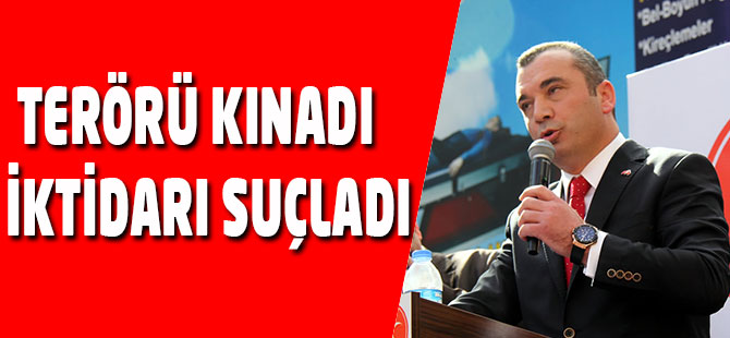 Terörü Kınadı