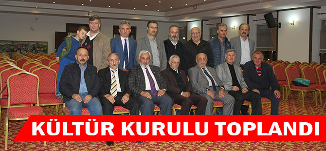 Kültür Araştırma Kurulu Toplandı