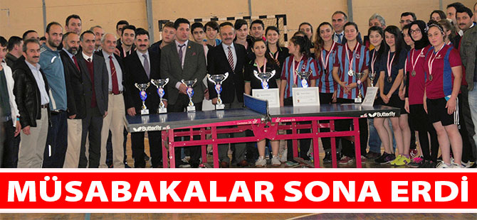 Müsabakalar Sona Erdi