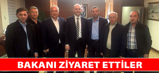 Bakanı Ziyaret Ettiler