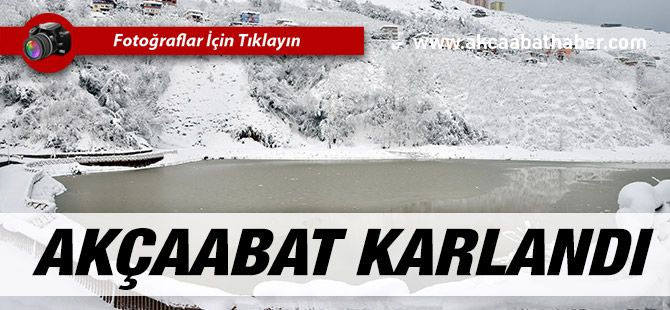 Akçaabat Karlandı
