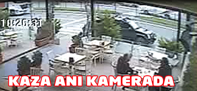 Kaza Anı Kamerada