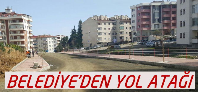 Belediye'den Yol Çalışması